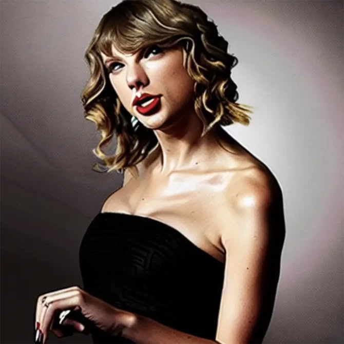 Taylor Swift in the style of Caravaggio     75